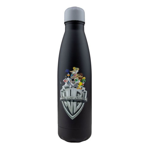 Juomapullo: Looney Tunes - Looney Tunes (Black, Metal, 500ml)