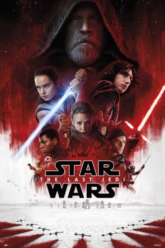 Poster Star Wars VIII One Sheet (61x91,5cm)