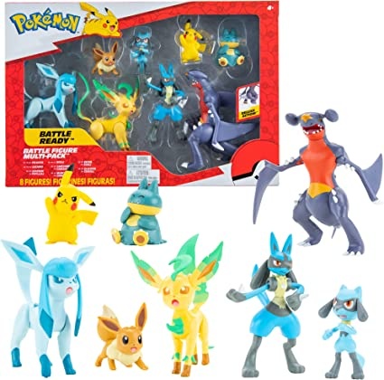Pokemon - Battle Figure, 8 Pack - Sinnoh (5 -11cm)