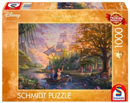 Palapeli: Thomas Kinkade Disney - Pocahontas  (1000)