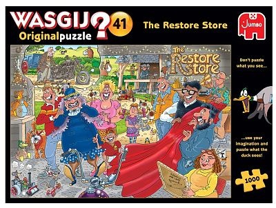 Palapeli: Wasgij Original 41 - The Restore Store (1000)