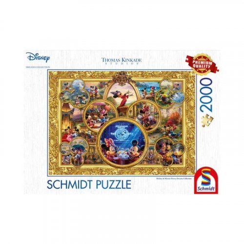 Palapeli: Thomas Kinkade - Mickey & Minnie Dreams Collection (2000)