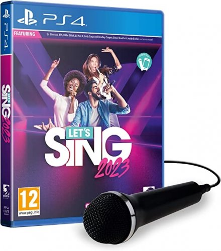 Let's Sing: 2023 - Single Mic Bundle (PS4)