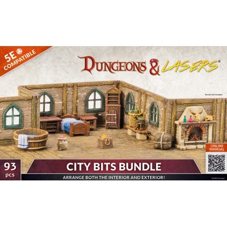 Dungeons And Lasers: City Bits Bundle