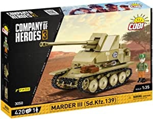 Cobi: Company Of Heroes 3 -  Marder III (Sd.Kfz.139)   (420)