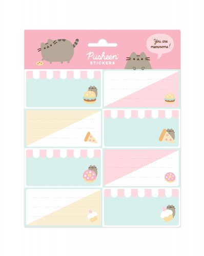 Tarrasetti: Pusheen Foodie Collection - Self-Adhesive Labels