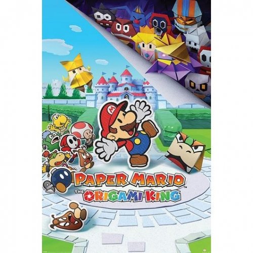 Juliste: Nintendo - Paper Mario The Origami King (61x91.5cm)
