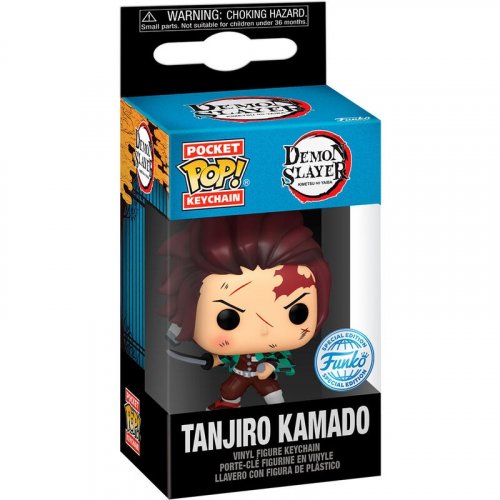 Avaimenper�: Funko Pocket Pop! Demon Slayer - Tanjiro (Wounded)