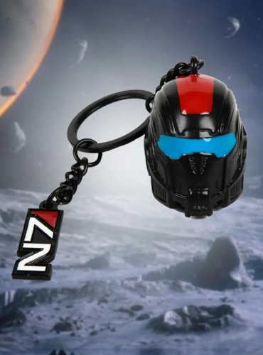 Avaimenper�: Mass Effect - N7 Helmet, Metal