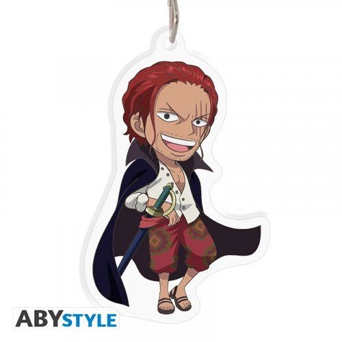 Avaimenper�: One Piece, Red - Acryl Keychain - Shanks