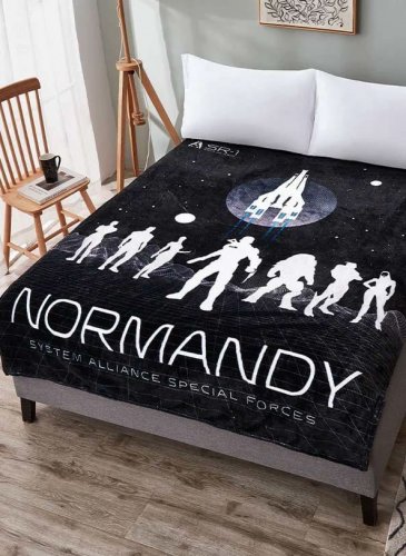 Peitto: Mass Effect - Team Throw, Fleece Blanket (130x170cm)