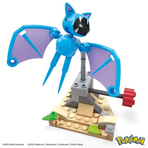 Pokemon: Mega Construx - Zubat's Midnight Flight (11cm)