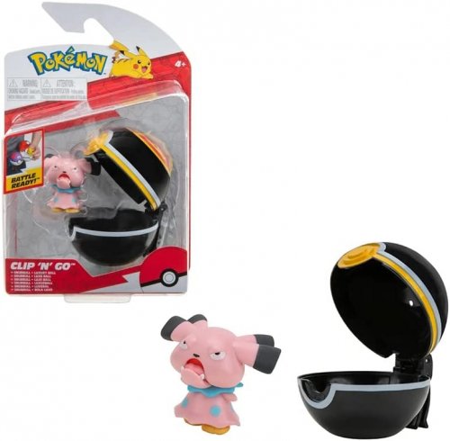 Pokemon: Clip 'N' Go - Snubbull & Luxury Ball