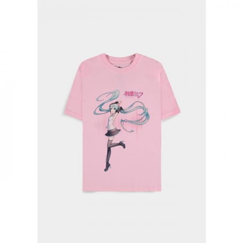 T-Paita: Hatsune Miku - Pink (XL)