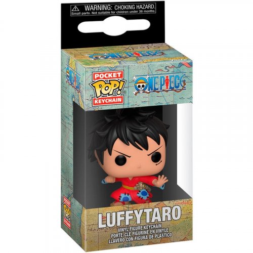 Avaimenper�: Funko Pocket Pop! - One Piece - Luffytaro