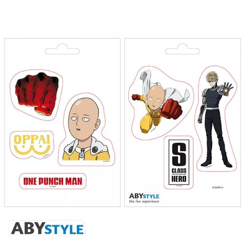 Tarrasetti: One Punch Man - Saitama And Icons (16x11cm/2 Sheets)