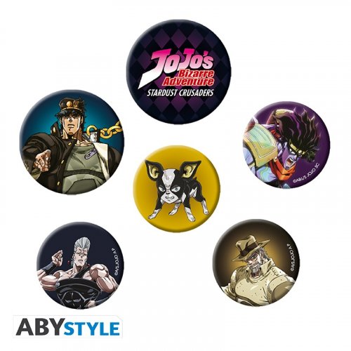 Pinssi: Jojo's Bizarre Adventure - Badge Pack - Characters