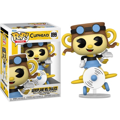 Funko Pop! Games: Cuphead - Aeroplane Ms. Chalice