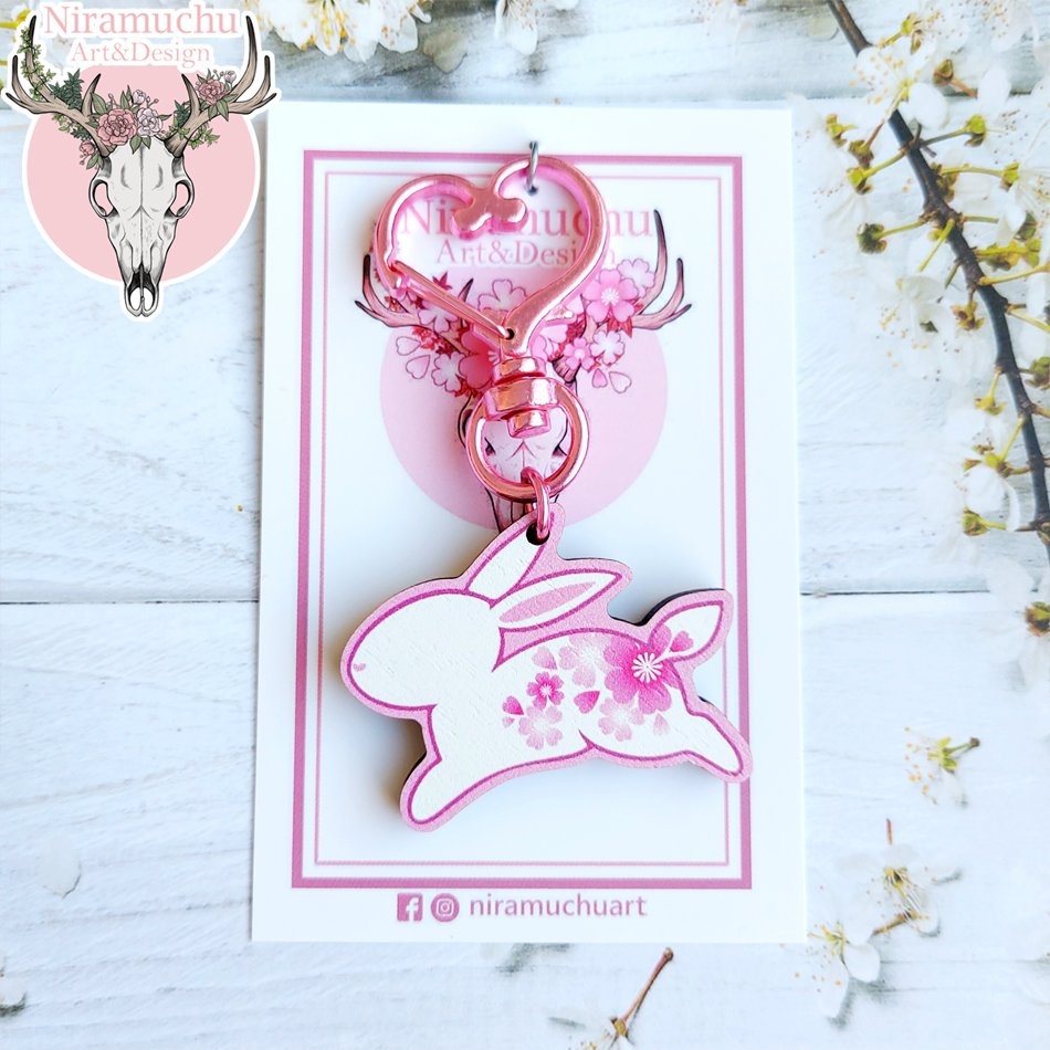 Avaimenper�: Year of the Rabbit Hopper Keycharm (4cm) (Niramuchu)