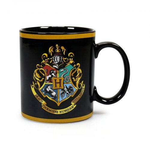 Muki: Harry Potter - Hogwarts Crest, 3D (400ml)