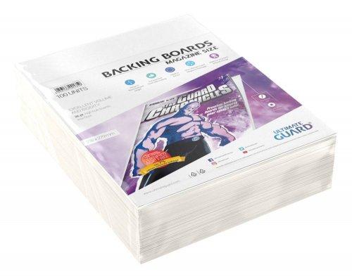 Ultimate Guard: Comic Backing Boards Magazine Size (100)