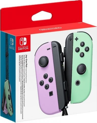 Joy-Con Ohjainpari (Pastel Purple/Pastel Green)