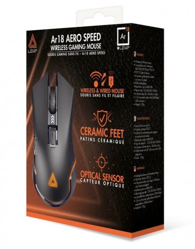 Lexip: AR18 Aero Speed Langaton Pelihiiri