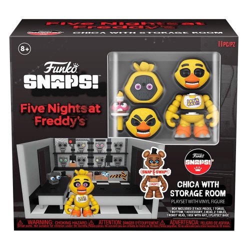 Funko Snaps!: Five Nights at Freddy's - Chica With Storage Room Playset