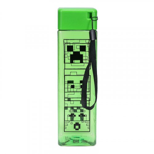Juomapullo: Minecraft - Creeper Shaped Water Bottle (500ml)