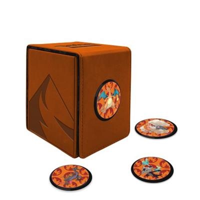 Ultra Pro: Deck Box - Pokemon Gallery Series Scorching Summit Alcove Click