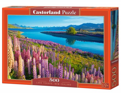 Palapeli: Castorland - Lake Tekapo, New Zealand (500)