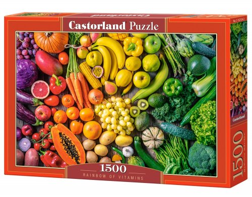 Palapeli: Castorland - Rainbow of Vitamins (1500)