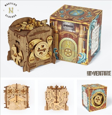 Cluebox: Escape Room In A Box - Captain Nemo's Nautilus