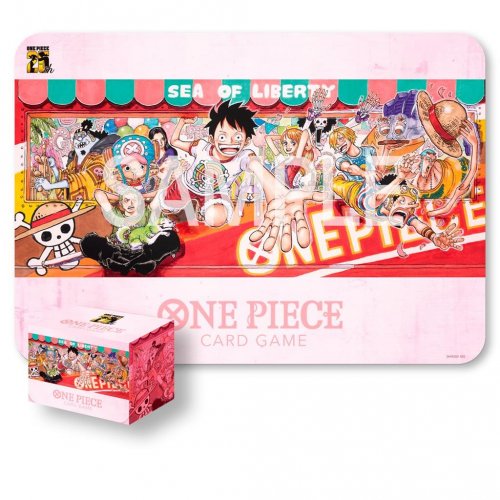 One Piece CG: Playmat and Card Case Set - 25th Edition
