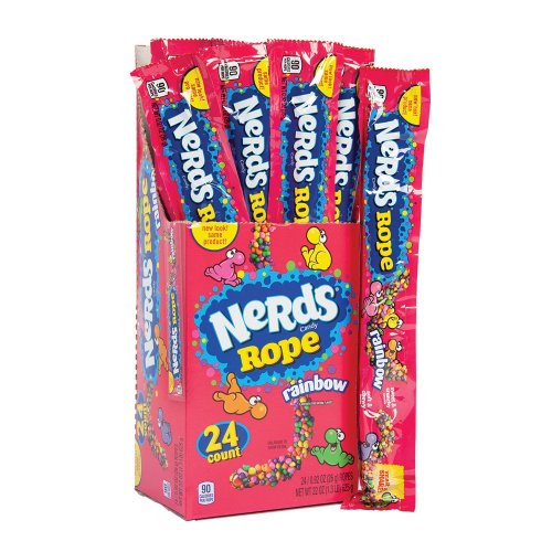 Karkki: Nerds - Nerds Rainbow Rope (26g)