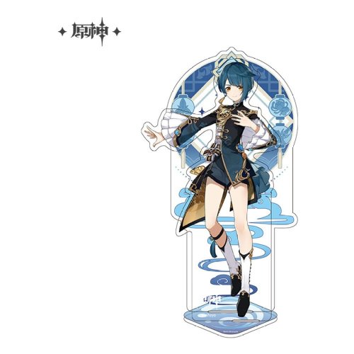 Figuuri: Genshin Impact Liyue Theme Acrylic Figure - Xingqiu (14cm)