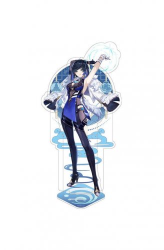 Figuuri: Genshin Impact Liyue Theme Acrylic Figure - Yelan (14cm)