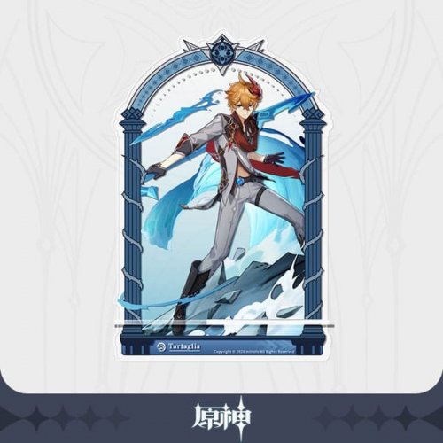 Figuuri: Genshin Impact Acrylic Phone Stand - Tartaglia (17cm)