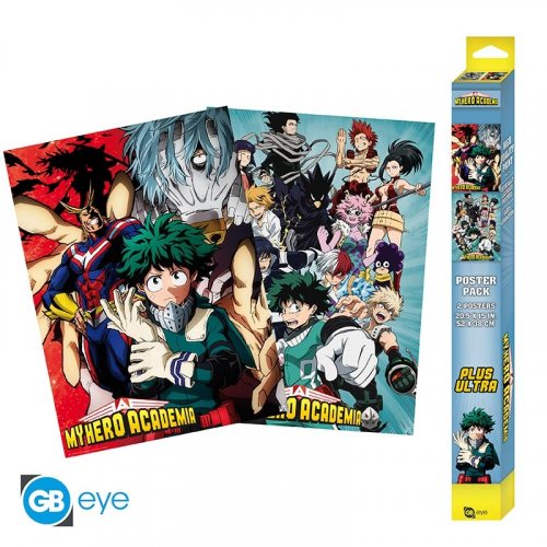 Juliste: My Hero Academia - Artworks (52x38cm) 2kpl