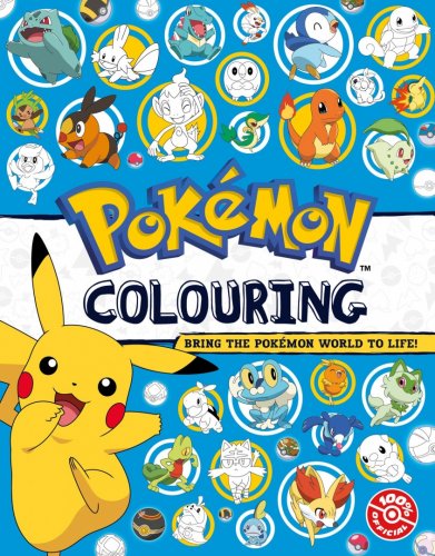 V�rityskirja: Pokemon - Colouring Book