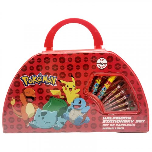 Kirjoitustarvikesetti: Pokemon - Activity Briefcase (52 Pcs)