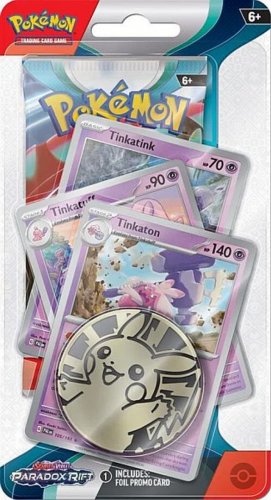 Pokemon TCG: SV4 Paradox Rift - Premium Checklane Blister (Tinkaton)