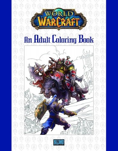 V�rityskirja: World of Warcraft Adult Coloring Book