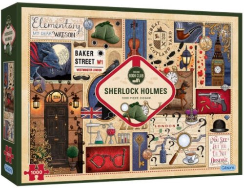 Palapeli: Book Club - Sherlock Holmes (1000)