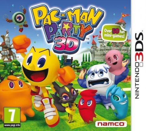 Pac Man Party 3D - pelkk� kasetti (K�ytetty)