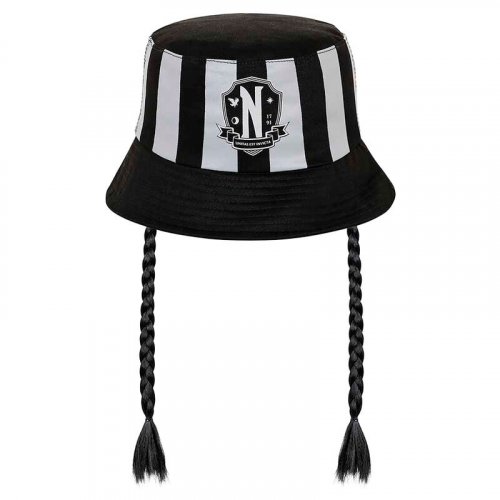 Bucket Hat: Wednesday Braids Kids Size