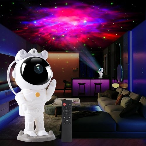 Astronaut LED Laser Galaxy Projector
