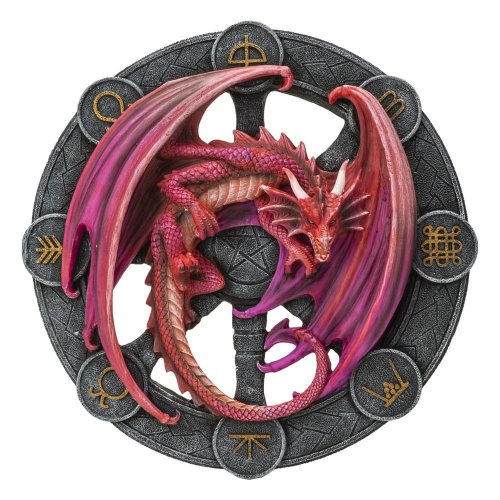 Sein�koriste: Anne Stokes - Plaque Lammas Dragon (32cm)