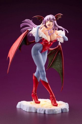Figu: Darkstalkers Bishoujo - Morrigan, Limited Edition (23cm) Figu: Darkstalkers Bishoujo - Morrigan, Limited Edition (23cm)