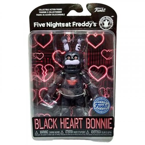 Figu: Five Nights At Freddys - Black Heart Bonnie (12,5cm)
